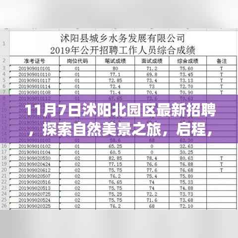 沭阳北园区最新招聘之旅，探寻自然之美，寻觅内心宁静与自我