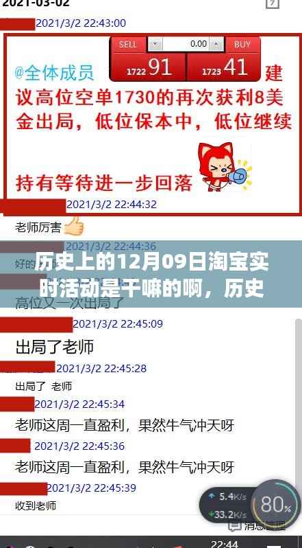 淘宝狂欢盛宴,回顾历史上的12月09日实时活动