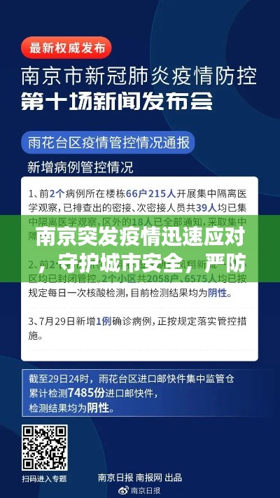 南京突发疫情迅速应对,守护城市安全,严防扩散!